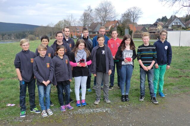 Gruppenfoto (fast) aller Teilnehmer