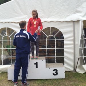 Leonie Goeritz - Landesmeister Sommerbiathlon