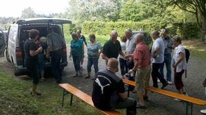 Wandertag 2013 - Pause