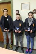 Sinan Akdesir, Leon Schmidt und Christin Hanstein