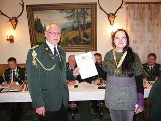Bronzemedaille Susanne Hoffmann