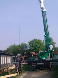 Kran-Einsatz
