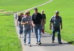Wandertag 2012 - Abmarsch