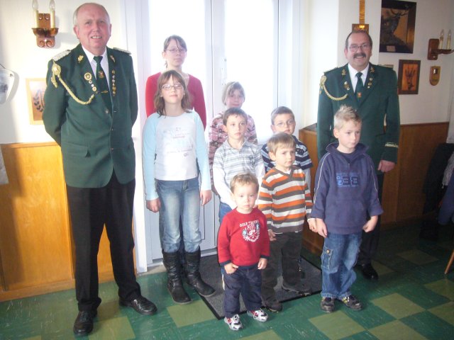 Foto mit Kindern