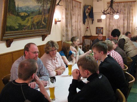gemütliches Besammensitzen 1